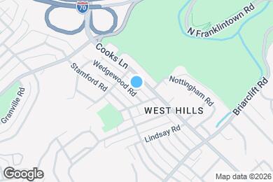 Map image of the property - 1021 Wedgewood Rd