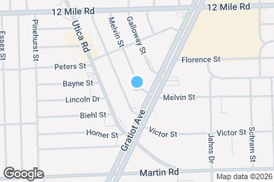 Map image of the property - 28455 Melvin St