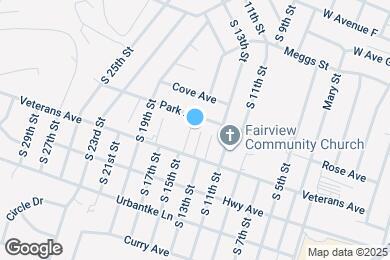 Map image of the property - 909 S 15th St