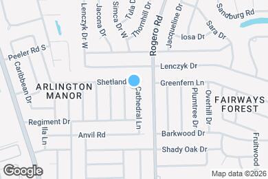 Map image of the property - 3236 Cathedral Ln