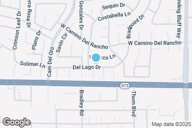 Map image of the property - 5304 Del Lago Dr