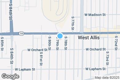 Map image of the property - 1428 S 79th St