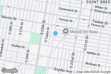 Map image of the property - 2342 Moore St