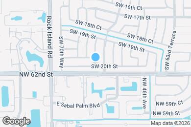 Map image of the property - 1982 SW 68th Ter