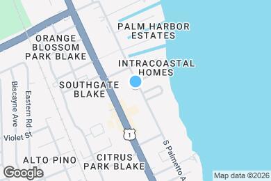 Map image of the property - 1750 S Palmetto Ave