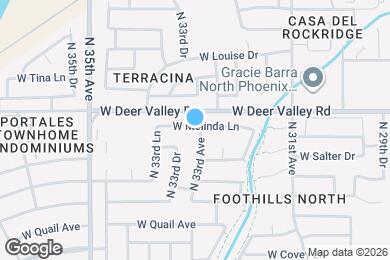 Map image of the property - 21632 N 33rd Ave