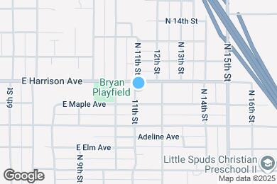 Map image of the property - 1144 N 11th St