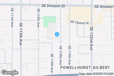 Map image of the property - 2909 SE 118th Ave