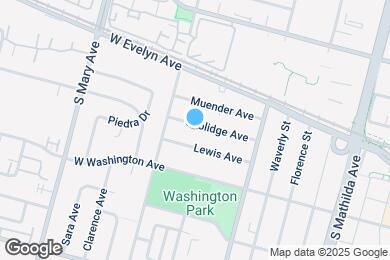 Map image of the property - 870 Coolidge Ave