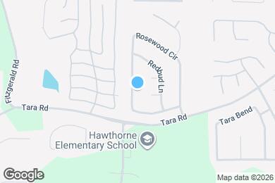 Map image of the property - 714 Rosewood Cir