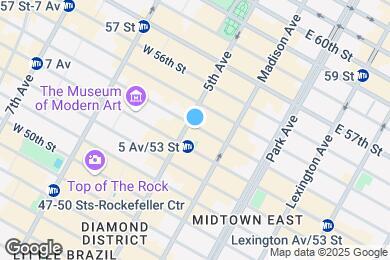 Map image of the property - 685 5th Ave