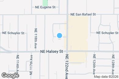 Map image of the property - 12050 NE Broadway