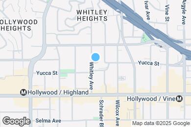 Map image of the property - 1818 Whitley Ave