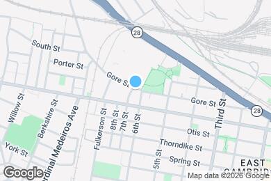 Map image of the property - 152 Gore St