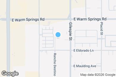 Map image of the property - 7430 Rancho Destino Rd