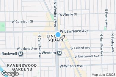 Map image of the property - 4723 N Western Ave