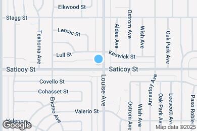 Map image of the property - Louise Villas at Northridge, LLC