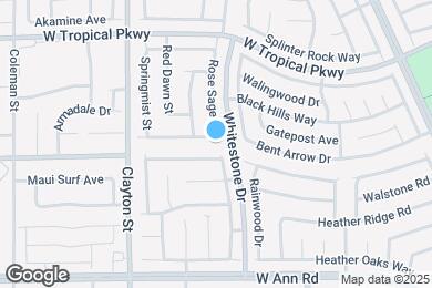 Map image of the property - 1815 Desert Sage Ave