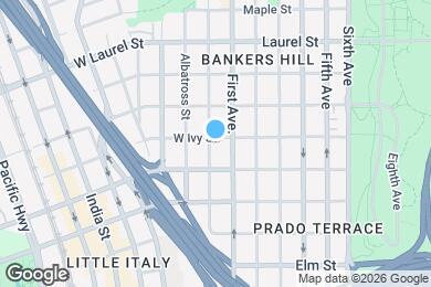 Map image of the property - 141-147 W Ivy St