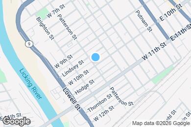 Map image of the property - 939 Patterson St