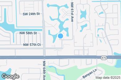 Map image of the property - 5801 NW 62nd Ave