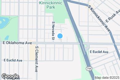 Map image of the property - 3049 S Hanson Ave