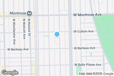 Map image of the property - 4238 N Paulina St