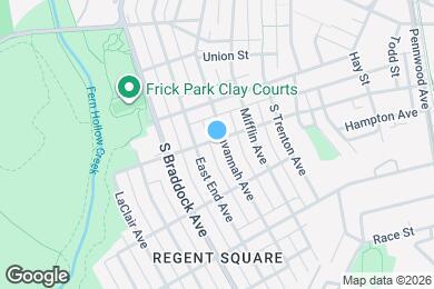 Map image of the property - 900 Savannah Ave