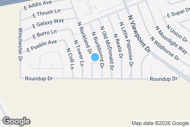 Map image of the property - Charming 2-bedrooms, 1-bath Triplex in the heart of Prescott Valley!