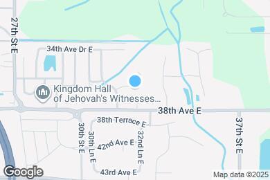 Map image of the property - 3118 37th Ter E