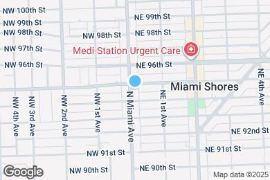 Map image of the property - 9425 N Miami Ave