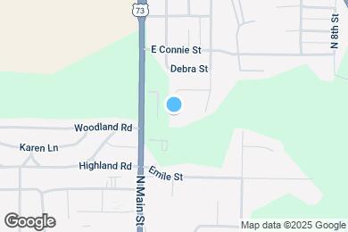 Map image of the property - 804 N Main St
