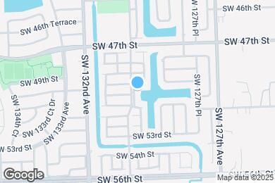 Map image of the property - 4975 SW 129th Ct