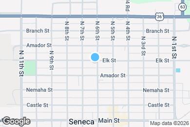 Map image of the property - 602 Elk St