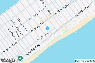 Map image of the property - 9401 Pacific Ave