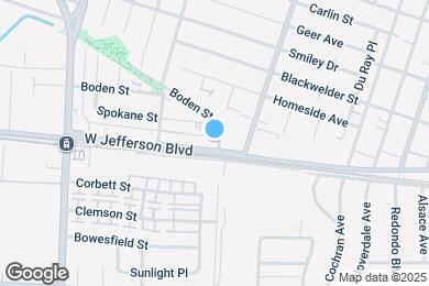 Map image of the property - 3021 Carmona Ave