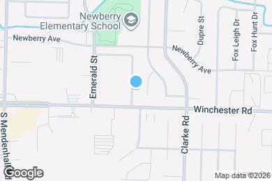 Map image of the property - 3574 Bishops Gate Dr