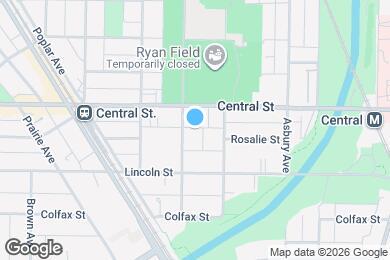 Map image of the property - 2519 Ashland Ave