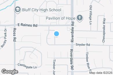 Map image of the property - 4210 Meadow Valley Dr E