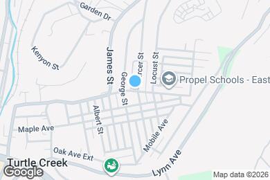 Map image of the property - 501 Mercer St