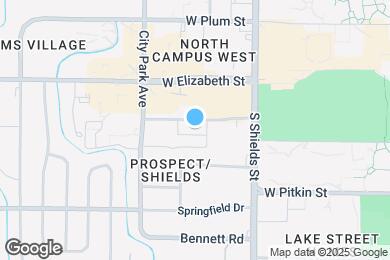 Map image of the property - 1221 University Ave