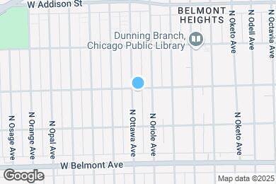 Map image of the property - 3355 N Ottawa Ave
