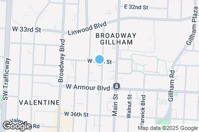 Map image of the property - 3404 Baltimore Ave