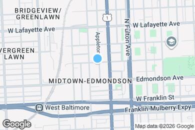 Map image of the property - 1927 Harlem Ave