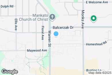 Map image of the property - 1304 Warren St