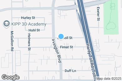 Map image of the property - 1204 De Boll St