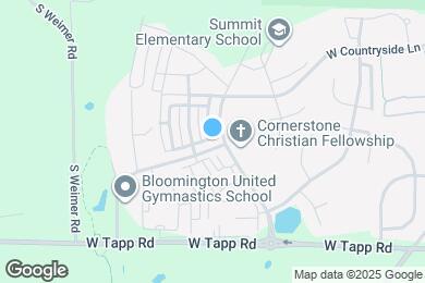 Map image of the property - 1698 W Sunstone Dr