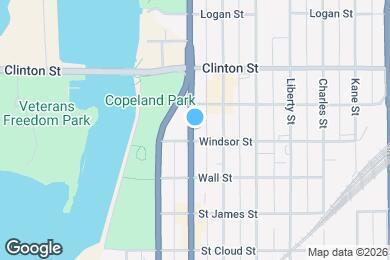 Map image of the property - 1106 Rose St