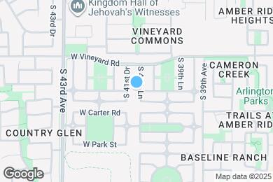 Map image of the property - 6834 S 40th Ln