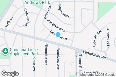 Map image of the property - 531 Germaine Ln